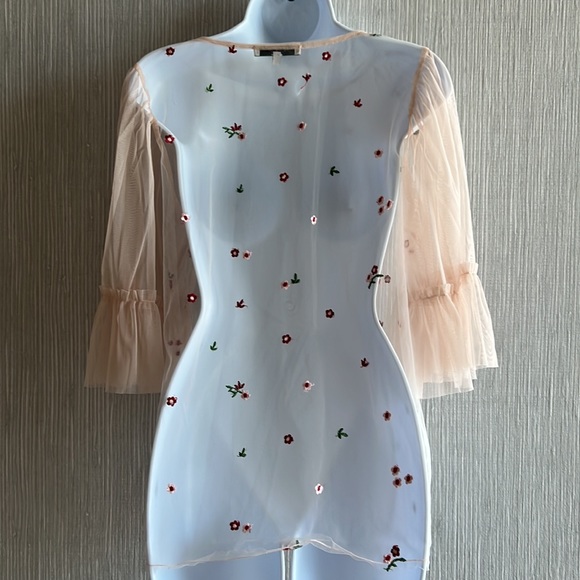 RO&DE Mesh Floral Embroidered ( never worn ) - Picture 3 of 5